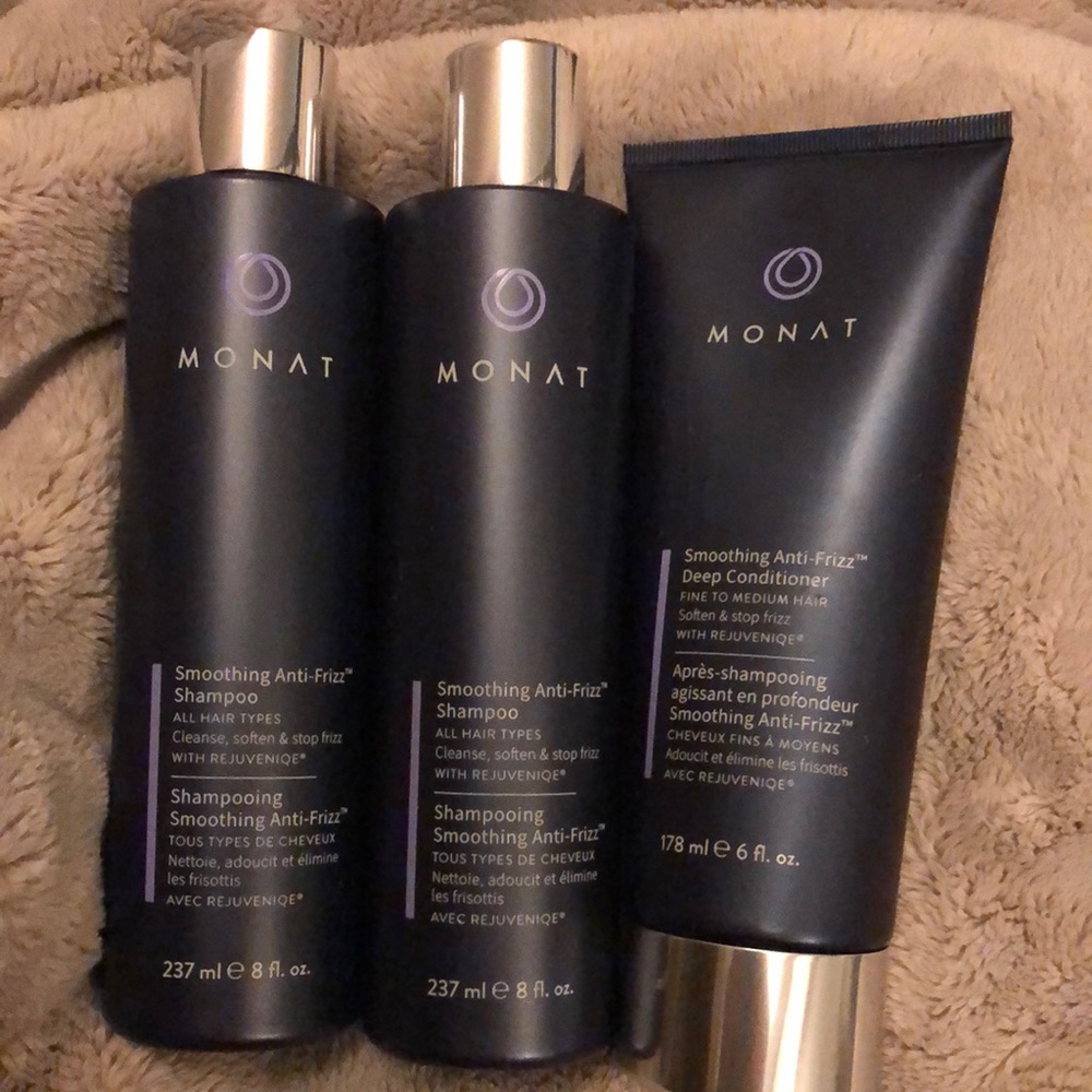 MONAT Smoothing Anti-Frizz Shampoos & Conditioner